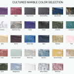 Marble Cremation Urns Color Chart